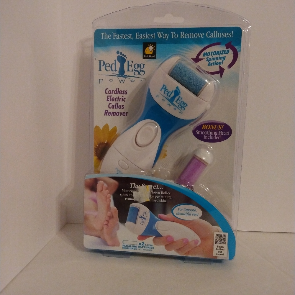 Ped Egg callus remover. New in pkg